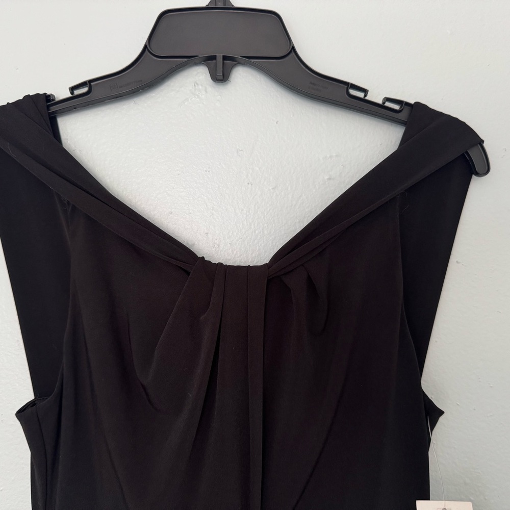 Elegant Black Evening Gown by Sheli Segal, Laundry